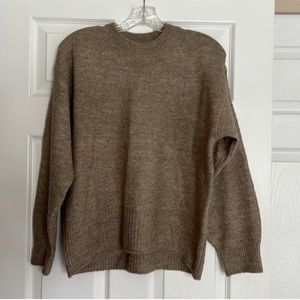 H&M Taupe Sweater S